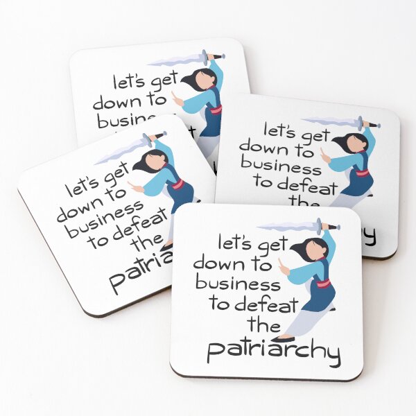 Item preview, Mulan vs. the Patriarchy designed and sold by KarrahCreates.