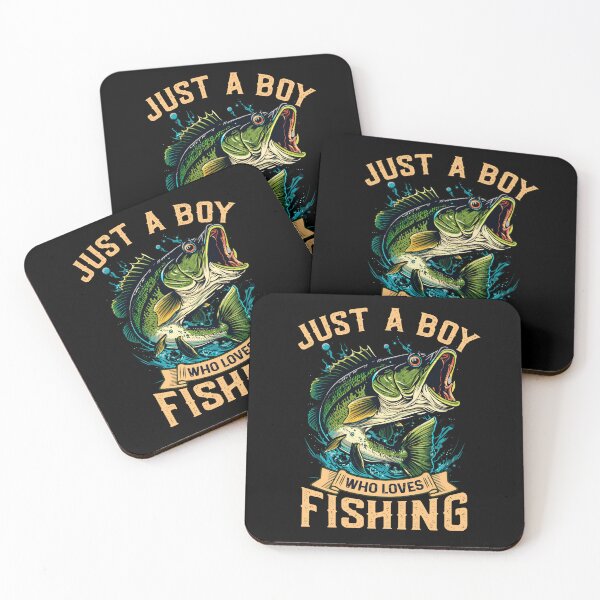 Item preview, Bass Fishing Just A Boy Who Loves Fishing designed and sold by MuniraWearify.