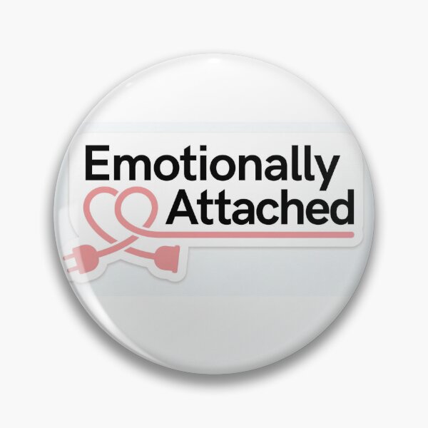 Item preview, Emotionally Attached Funny Valentine Gift Shirt designed and sold by SideQuested.