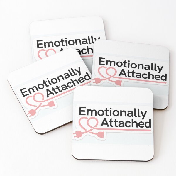 Item preview, Emotionally Attached Funny Valentine Gift Shirt designed and sold by SideQuested.