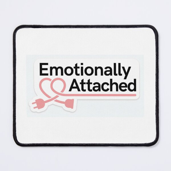 Item preview, Emotionally Attached Funny Valentine Gift Shirt designed and sold by SideQuested.