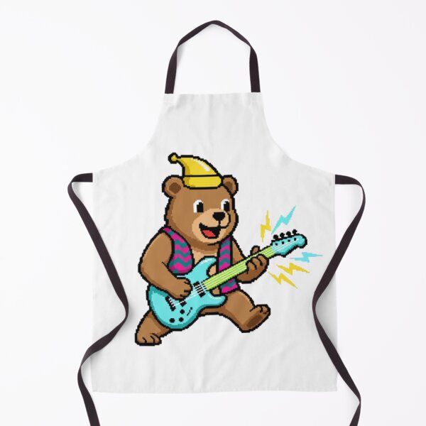 Item preview, Guitarrista Oso designed and sold by JonysCreativeDesigns.