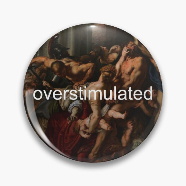 Item preview, overstimulated (baroque chaos edition) designed and sold by olijo-online.
