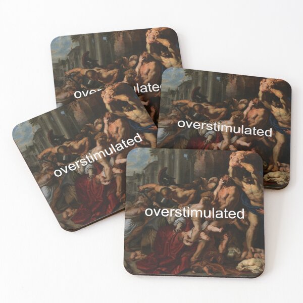 Item preview, overstimulated (baroque chaos edition) designed and sold by olijo-online.