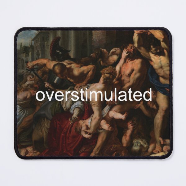 Item preview, overstimulated (baroque chaos edition) designed and sold by olijo-online.