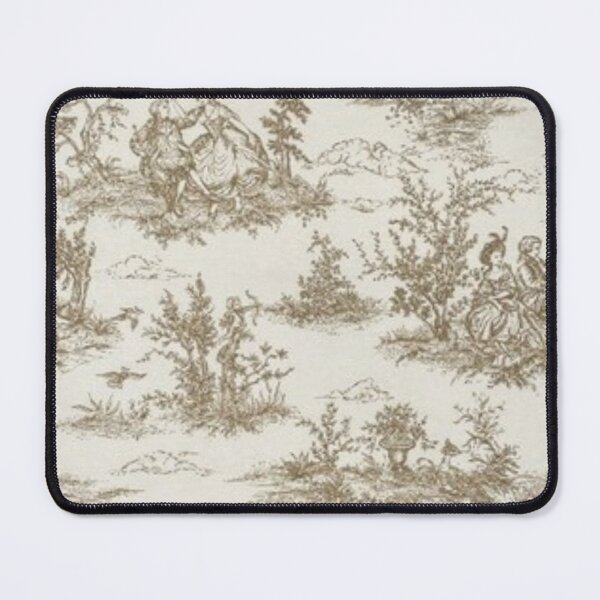 Item preview, Antique French Country Toile in Tan designed and sold by Kristina Sale.