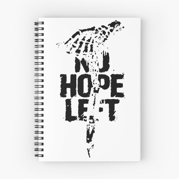 Item preview, no hope left (inverted colors) designed and sold by zaratte.