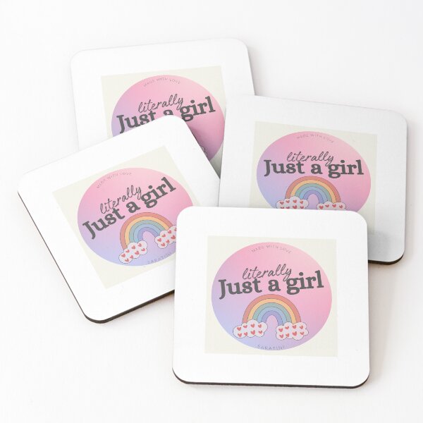 Item preview, Literally Just a Girl designed and sold by StyledtoSmile.