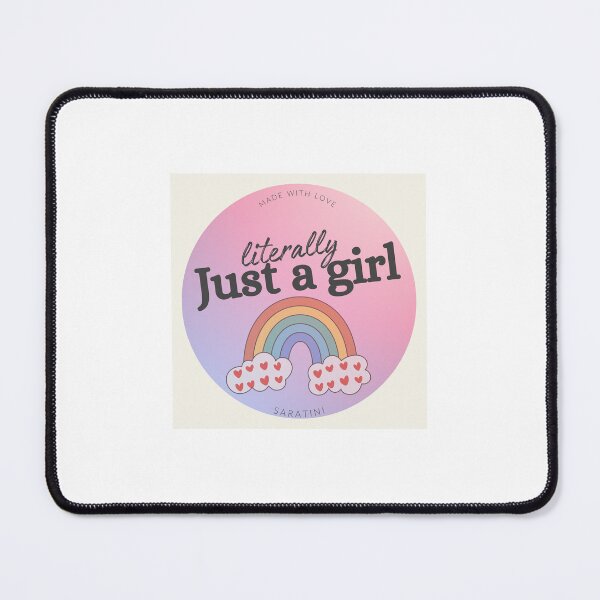 Item preview, Literally Just a Girl designed and sold by StyledtoSmile.