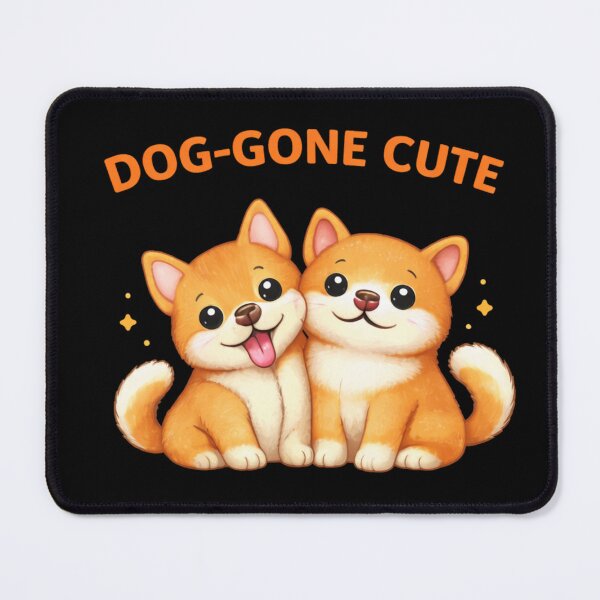 Item preview, Dog-Gone Cute Puppy Best Friends designed and sold by Papier Atelier Art.