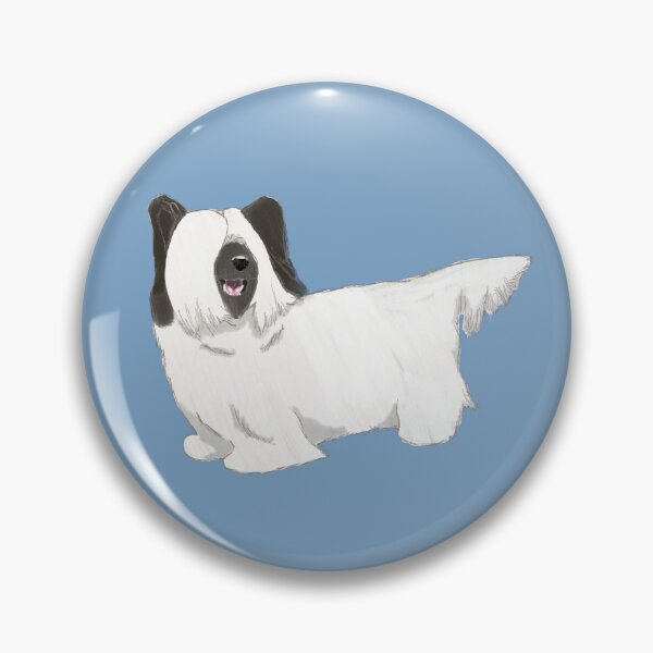 Item preview, Happy Skye Terrier designed and sold by The Inked Poodle.