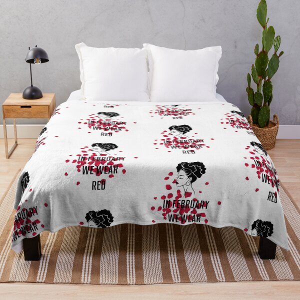 Item preview, In February We Wear Red – Perfect Valentine’s Day Gift Design designed and sold by GOTCHO1.