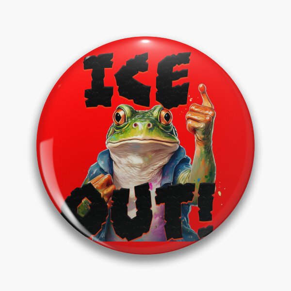 Item preview, ICE OUT FROG designed and sold by BIGPIX91011.