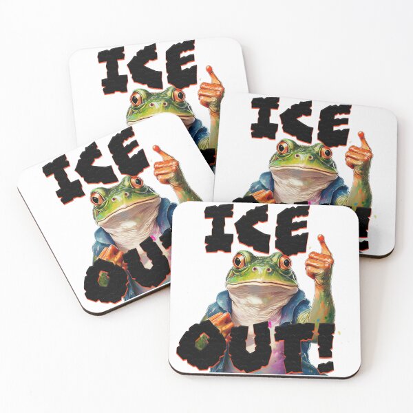 Item preview, ICE OUT FROG designed and sold by BIGPIX91011.