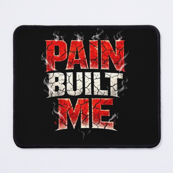 Item preview, Pain Built Me – Gym Motivation T-Shirt Design designed and sold by wanado.