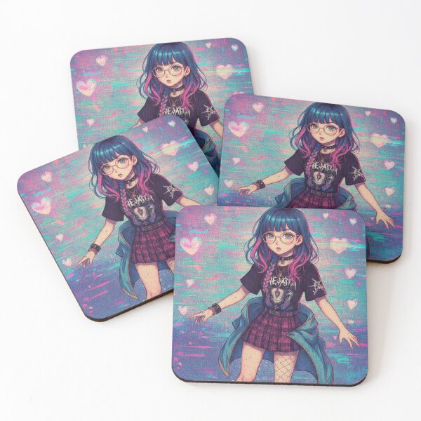 Item preview, Slippery love soap girl and glitch designed and sold by Ecosetereos.