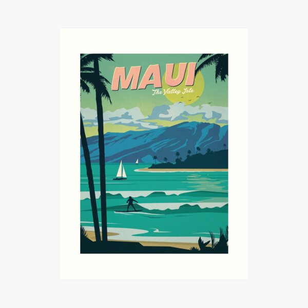 Maui Art Print