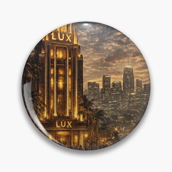 Item preview, LUX Stamp Sticker  designed and sold by ouatisworld.