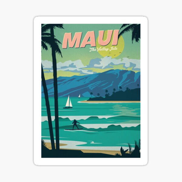 Maui Sticker