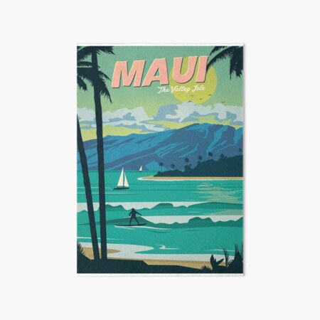 Maui Art Board Print