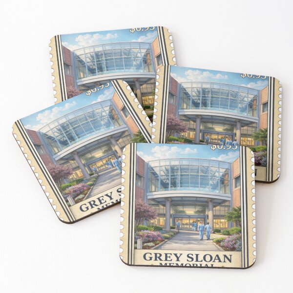 Item preview, Grey Sloan Memorial Stamp Sticker  designed and sold by ouatisworld.