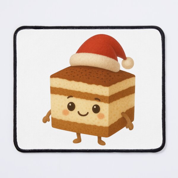 Item preview, Christmas Tiramisu Slice designed and sold by Sillytoe.