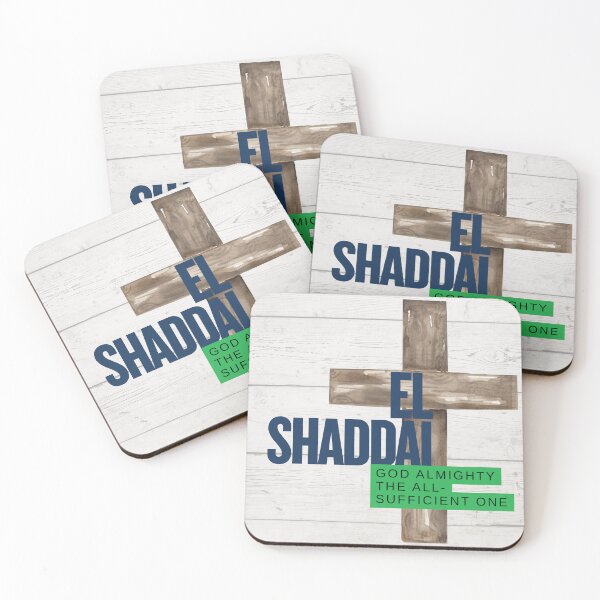 Item preview, EL Shaddai The All-Sufficient One Christian Design designed and sold by TheProverbsMom.