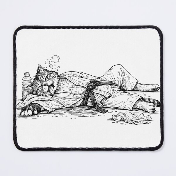 Item preview, Karate cat exhausted designed and sold by 0siem.