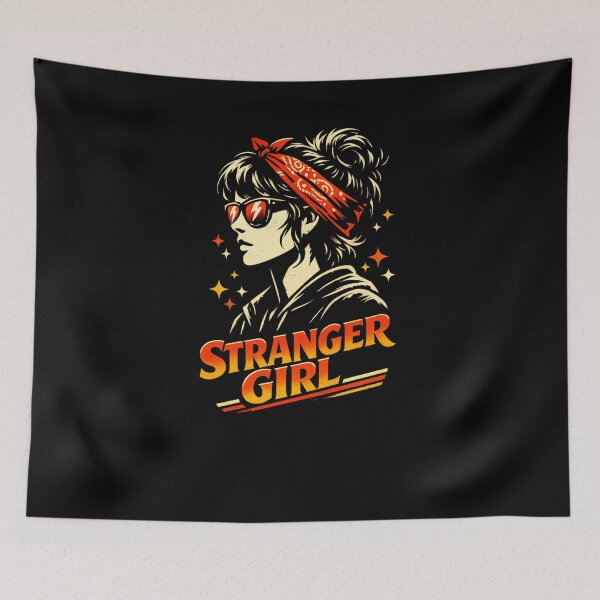 Item preview, Stranger Girl Stranger Things Fan 80s Women designed and sold by SofenArt.
