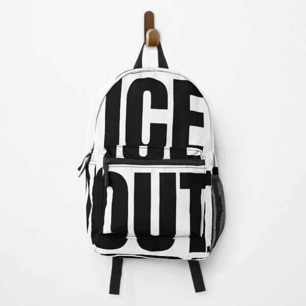 Item preview, ICE OUT Typography Poster – Modern Activist Statement Art designed and sold by LEOdesignerArt.