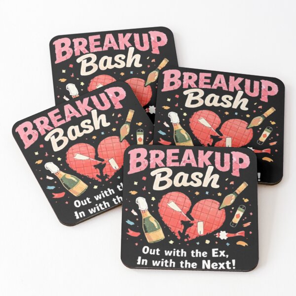 Item preview, Breakup Bash T-shirt – Party Time After a Breakup designed and sold by Art Italiano.