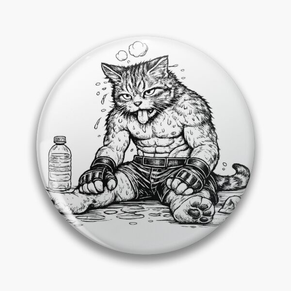 Artikelvorschau, MMA-Katze erschöpft entworfen und verkauft von 0siem.