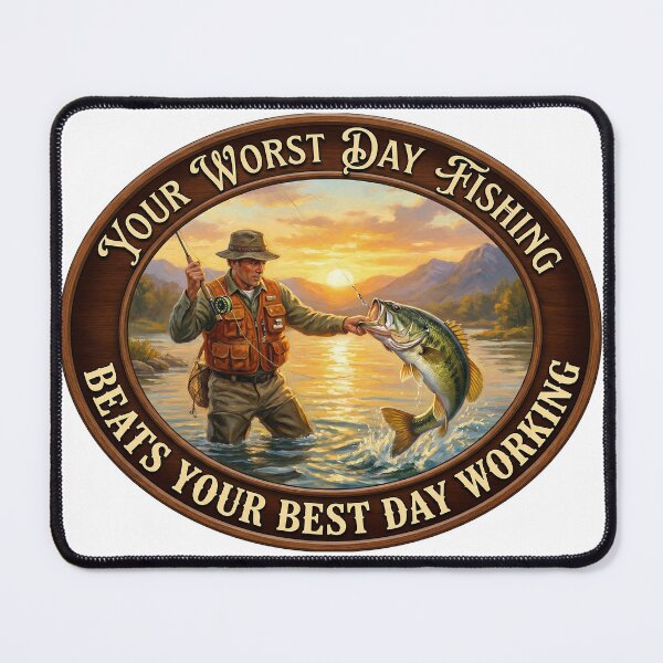 Item preview, Worst Day Fishing Beats Best Day Working designed and sold by graficsfx.