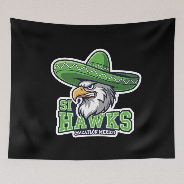 Item preview, Si Hawks Mazatlán Mexico Mexican Pride Travel Souvenir designed and sold by SofenArt.