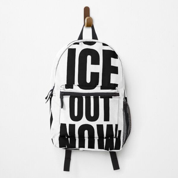Item preview, ICE OUT NOW Protest Design – Bold Activist Typography designed and sold by LEOdesignerArt.