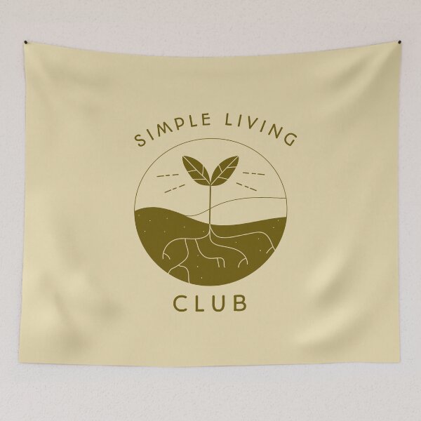 Item preview, Simple Living Club - Crunchy designed and sold by STPrints.