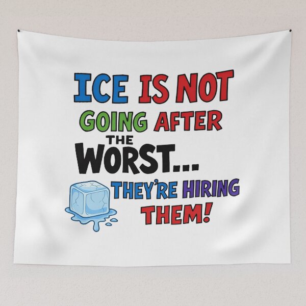 Item preview, ICE is not going after the worst they’re hiring them  designed and sold by PopCultureArtShop.