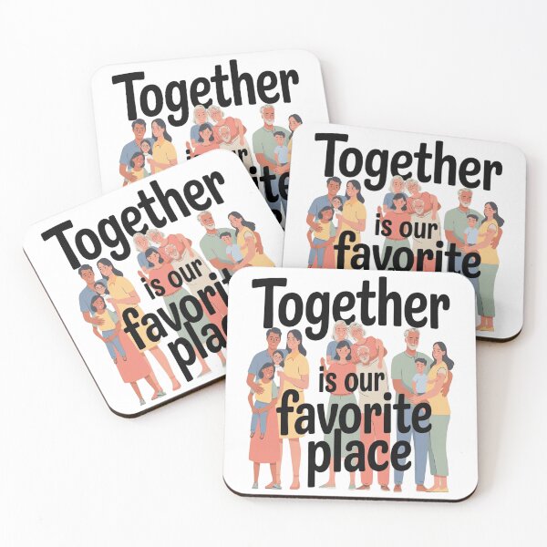 Artikelvorschau, Gemeinsam ist unser Lieblingsort – Typografie-Design für den Familientag entworfen und verkauft von InspiredCreatives.