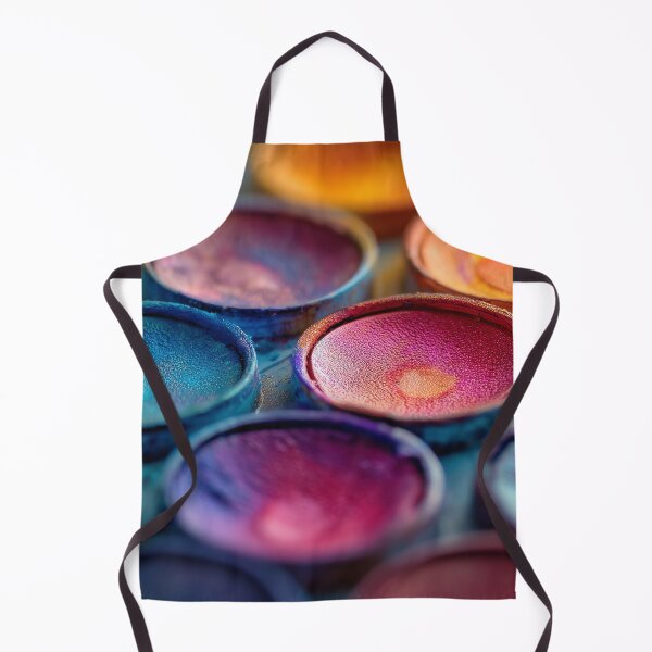 Aperçu de l'œuvre Palette d'aquarelle saturée créée et vendue par Swedeprep.