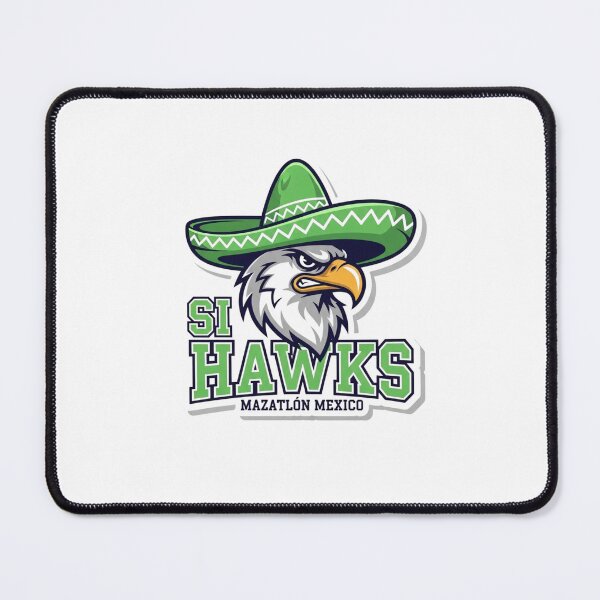 Item preview, Si Hawks Mazatlón Mexico Mexican Sombrero Eagle Fan Travel designed and sold by SofenArt.