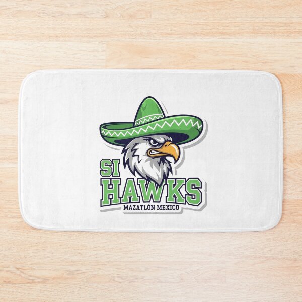 Item preview, Si Hawks Mazatlón Mexico Mexican Sombrero Eagle Fan Travel designed and sold by SofenArt.
