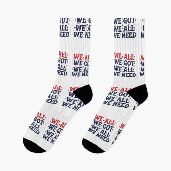 Item preview, We All We Got We All We Need Patriotic American National Unity designed and sold by SofenArt.