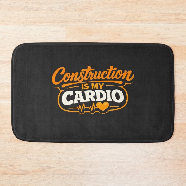 Item preview, Construction is my Cardio! designed and sold by 2Guys2Hammers.