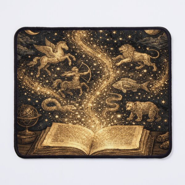 Item preview, Celestial Reader - Magic Open Book Dark Academia designed and sold by Retro Mood Co.