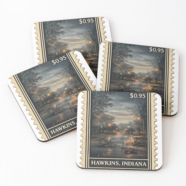 Item preview, Hawkins Stamp Sticker  designed and sold by ouatisworld.