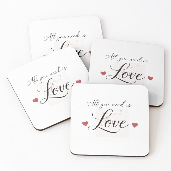 Item preview, All You Need Is Love Canvas Art, Valentine Printable Wall Art Gift for Lover designed and sold by tgmzshop.