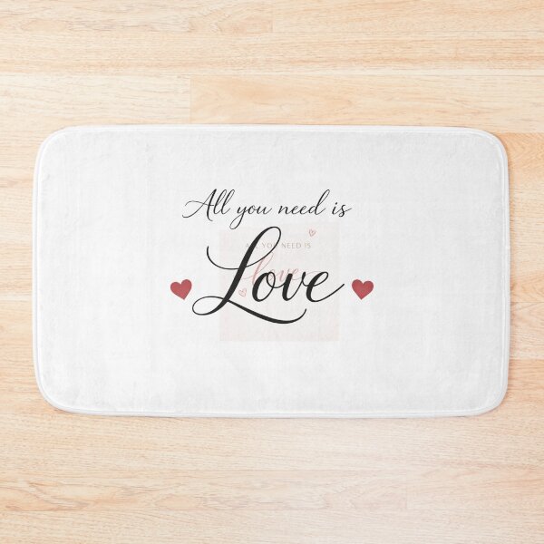 Item preview, All You Need Is Love Canvas Art, Valentine Printable Wall Art Gift for Lover designed and sold by tgmzshop.