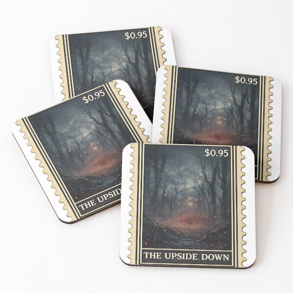 Item preview, Upside Down Stamp Sticker  designed and sold by ouatisworld.