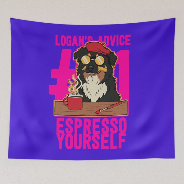 Item preview, Logan’s Morning Brew designed and sold by Obscura Archive | White Canvas Shop.
