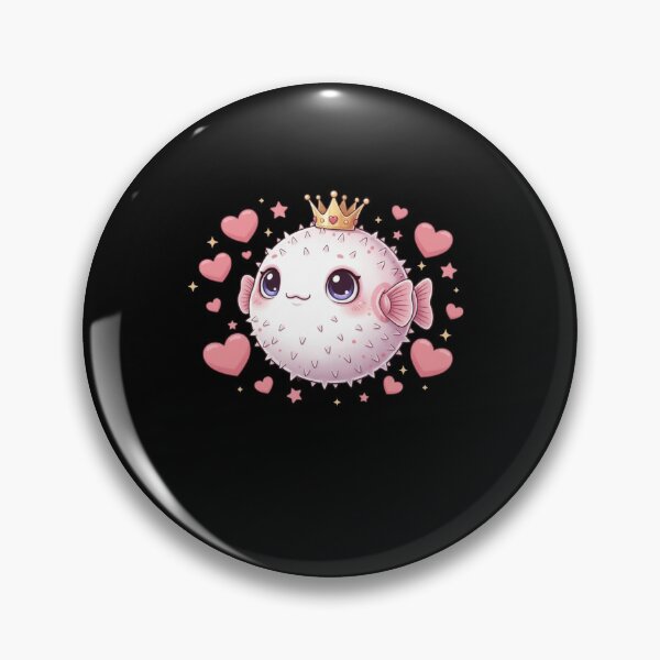 Item preview, Pufferfish Princess Crown Sea Creature Adorable Ocean Animal designed and sold by CORJIDOG-ART.